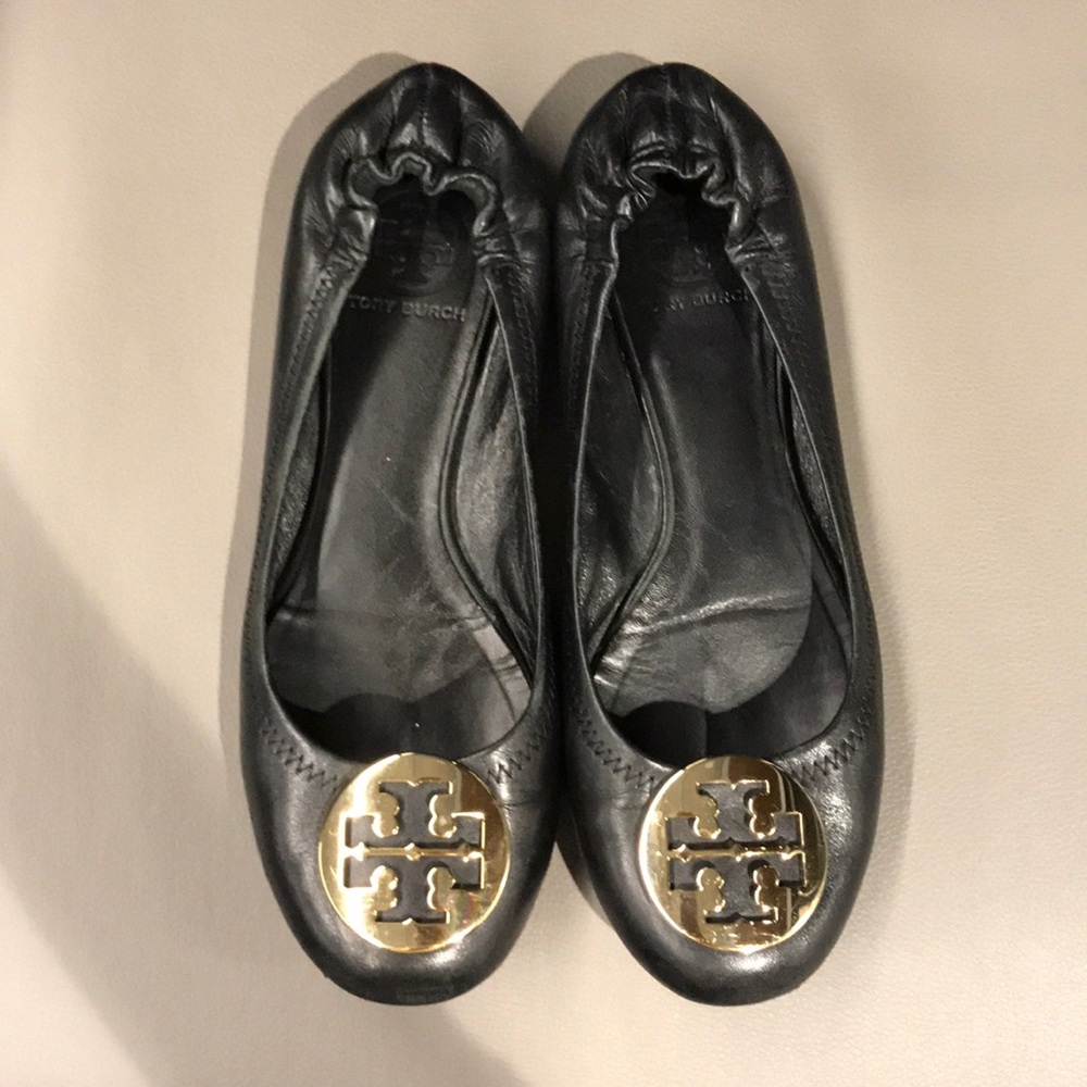 TORY BURCH black flats